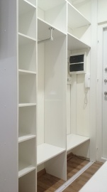 Белый шкаф в коридор